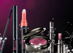 葩姑妲化妆品与围巾——视觉营销的魅力展示